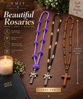 💜 Crafted in Faith – One-of-a-Kind Rosaries